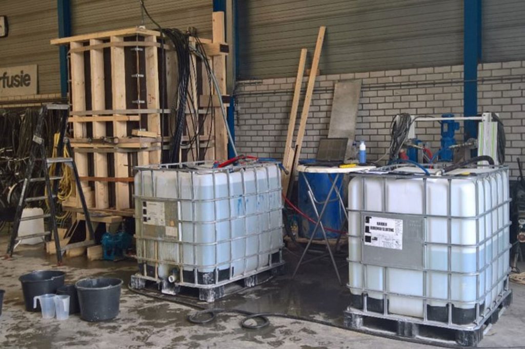 Proefopstelling-injectiedruk