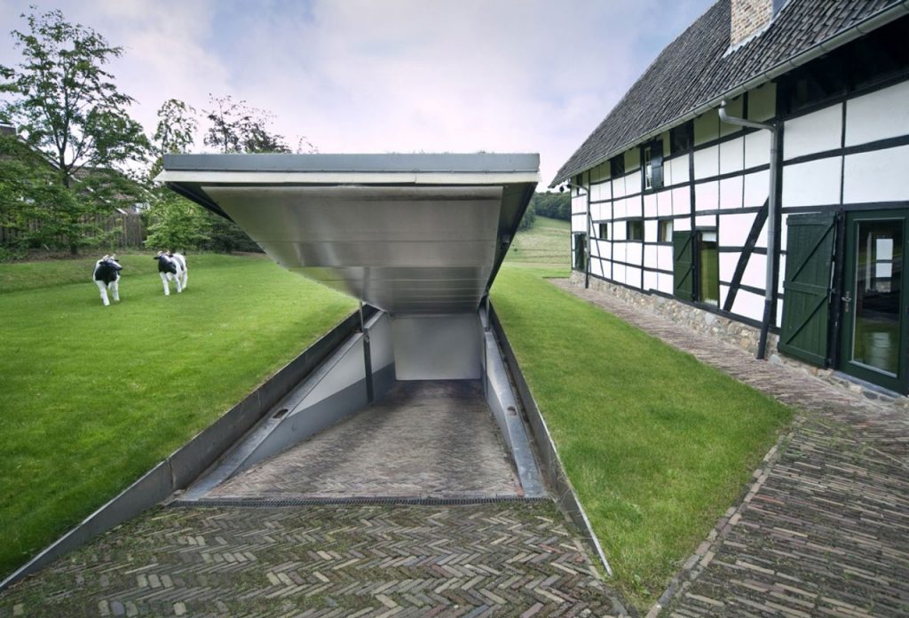 Zo kan het ook: auto weg