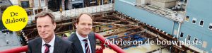 Advies op de bouwplaats