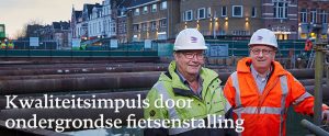 Kwaliteitsimpuls door ondergrondse fietsenstalling