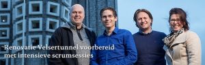 Renovatie Velsertunnel voorbereid met intensieve scrumsessies