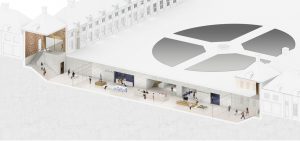 Paleis Het Loo: bouwput pal naast historische panden