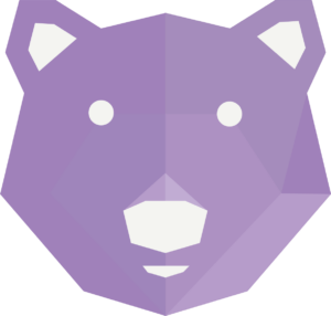 Purple Polar Bear