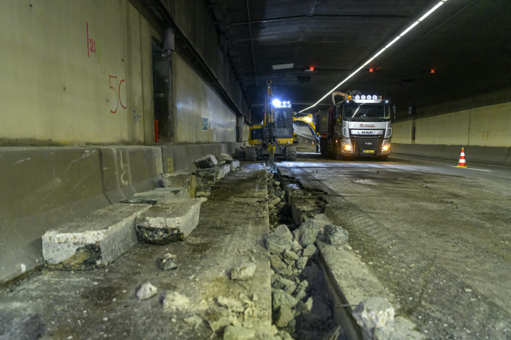 Renovatieteam Heinenoordtunnel levert huzarenstuk