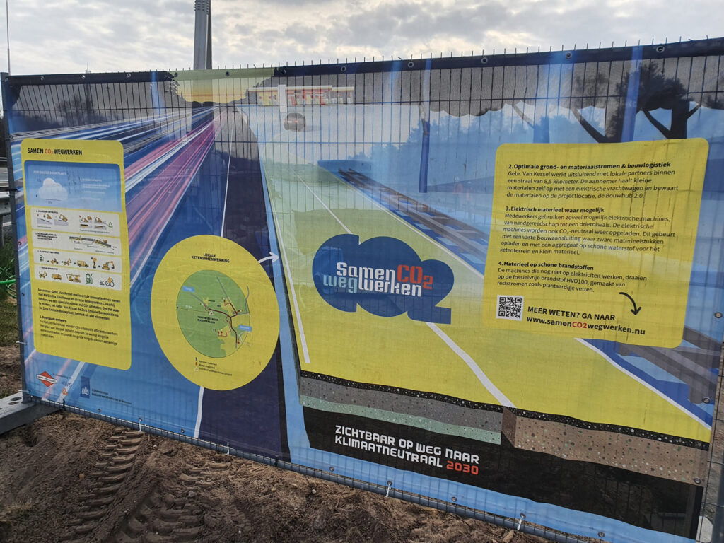 Waterbergend vermogen onder de snelweg