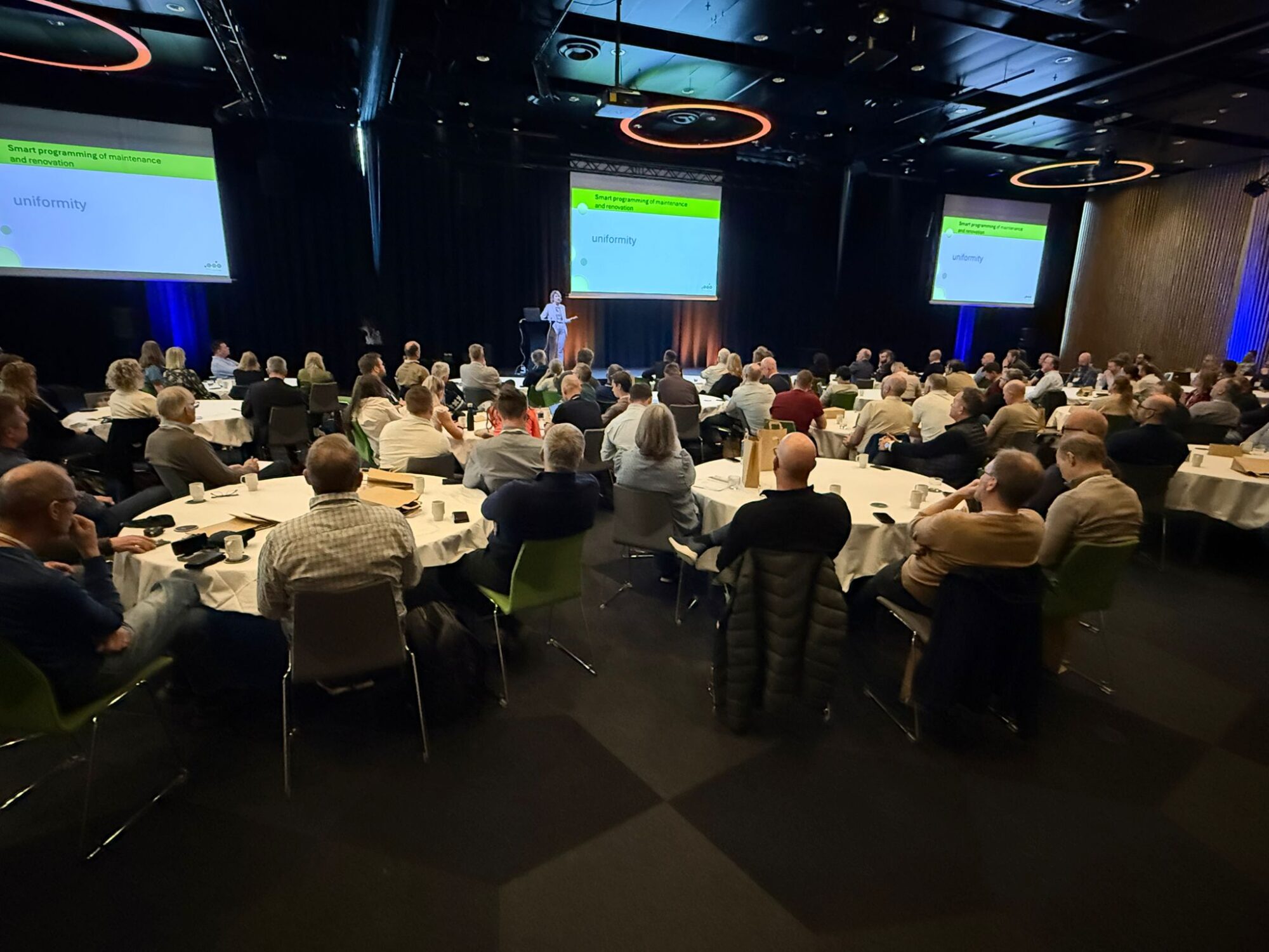 Karin de Haas speaks at the international ITA COSUF congress in Tromsø